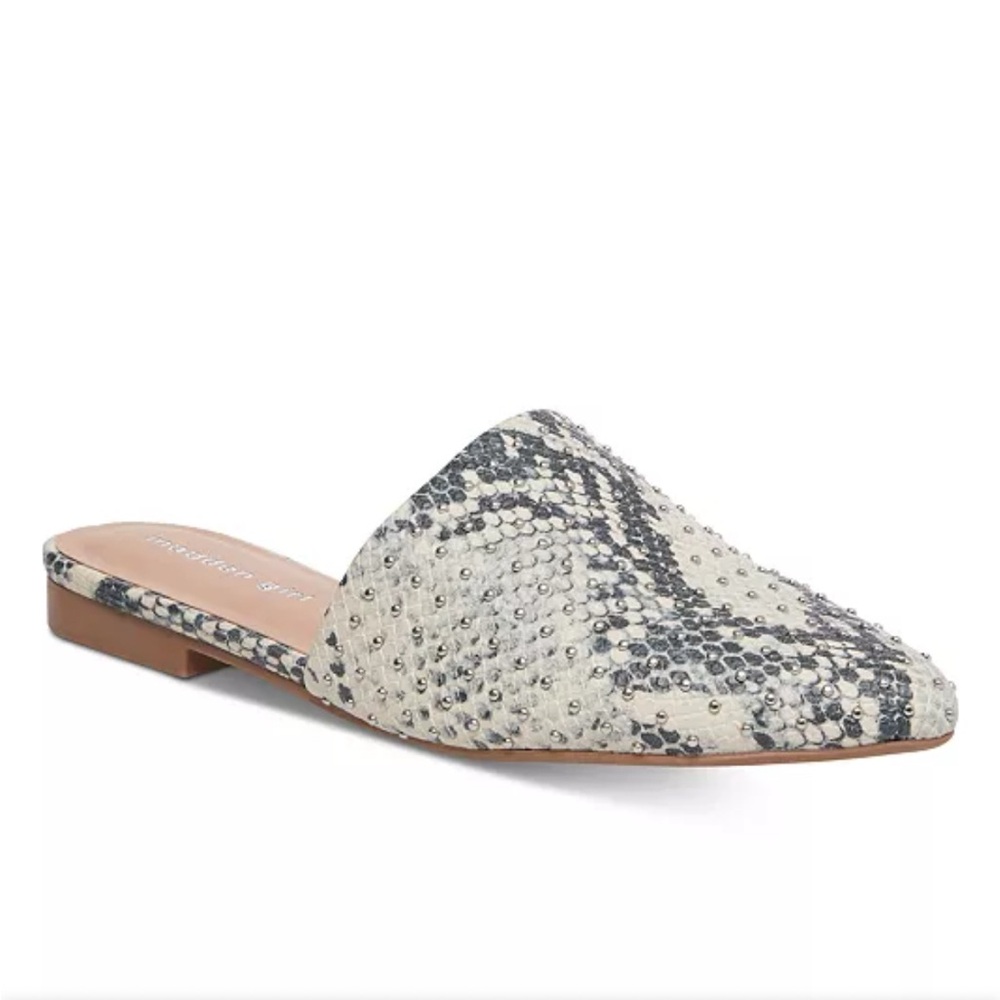 Madden Girl Tania Mule in Snakeskin